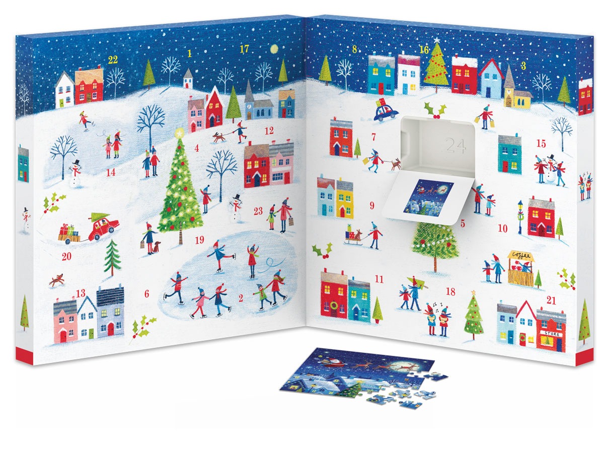 🔥Christmas Advent Calendar Jigsaw Puzzle 1000pcs