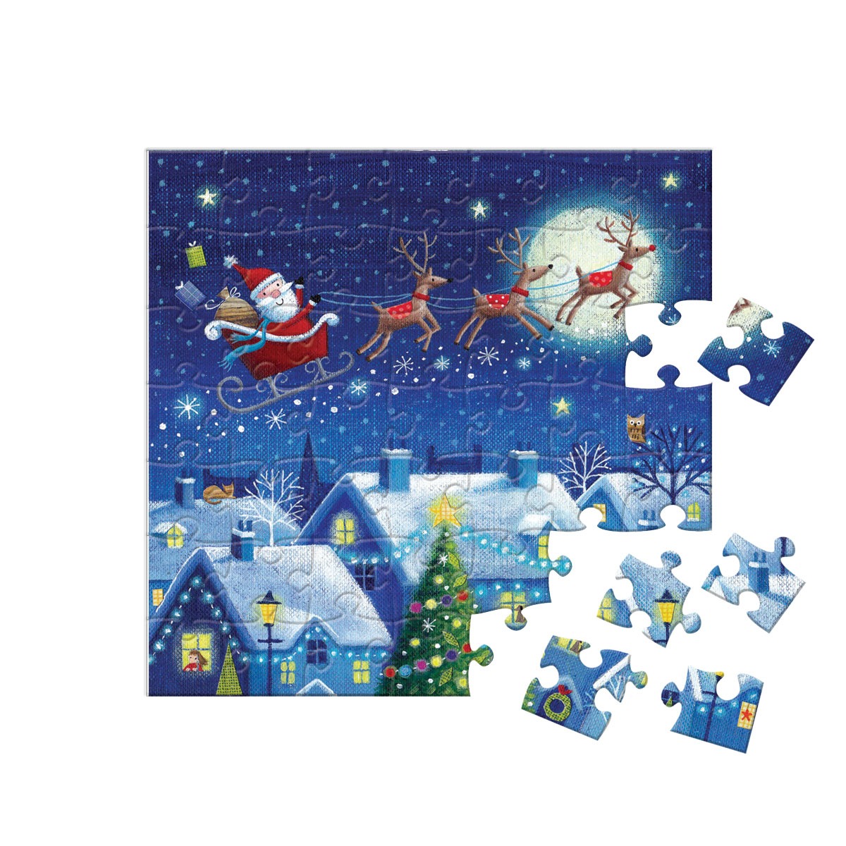 🔥Christmas Advent Calendar Jigsaw Puzzle 1000pcs