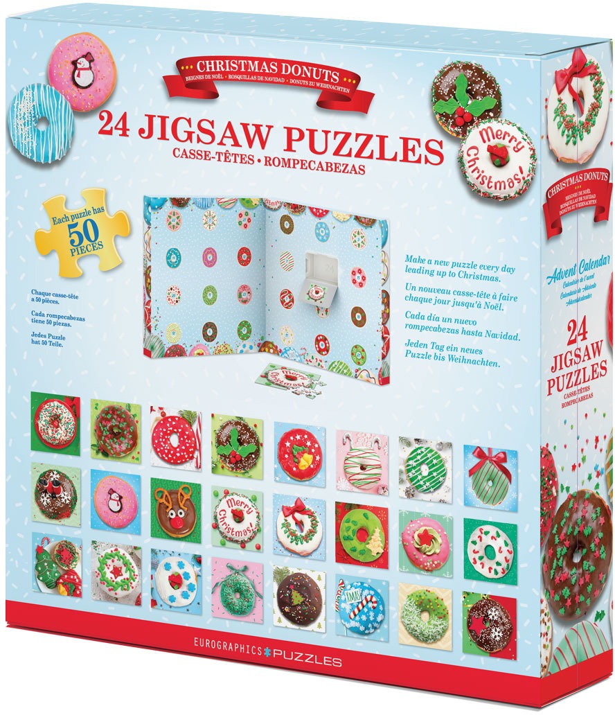 🔥Christmas Advent Calendar Jigsaw Puzzle 1000pcs