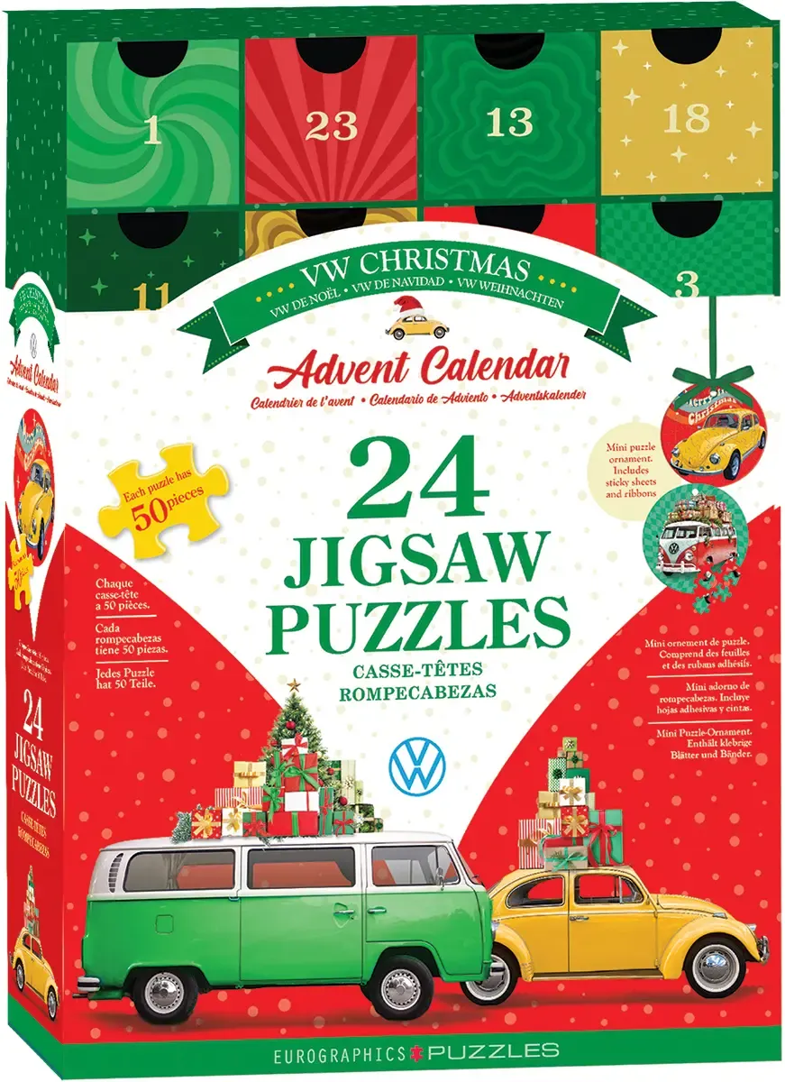 🔥Christmas Advent Calendar Jigsaw Puzzle 1000pcs