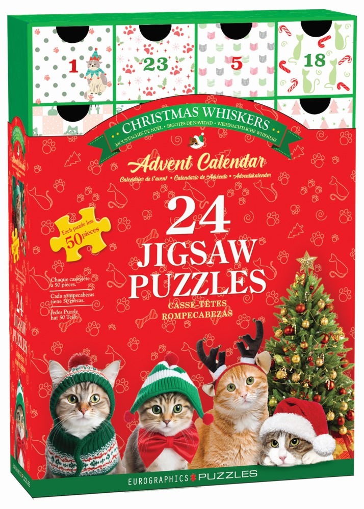 🔥Christmas Advent Calendar Jigsaw Puzzle 1000pcs