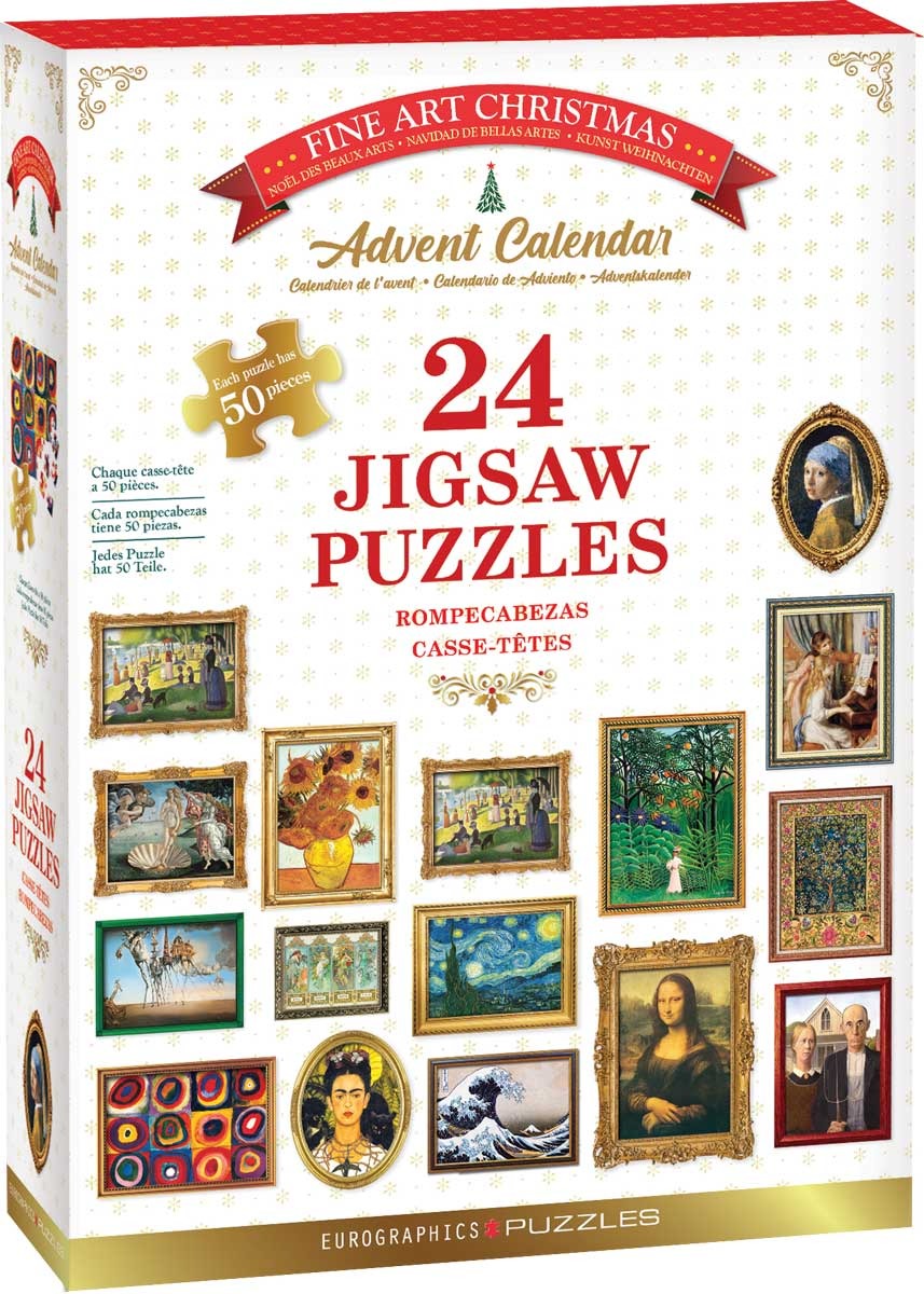 🔥Christmas Advent Calendar Jigsaw Puzzle 1000pcs