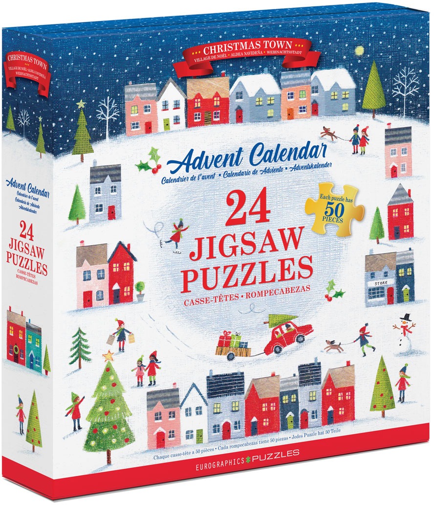 🔥Christmas Advent Calendar Jigsaw Puzzle 1000pcs