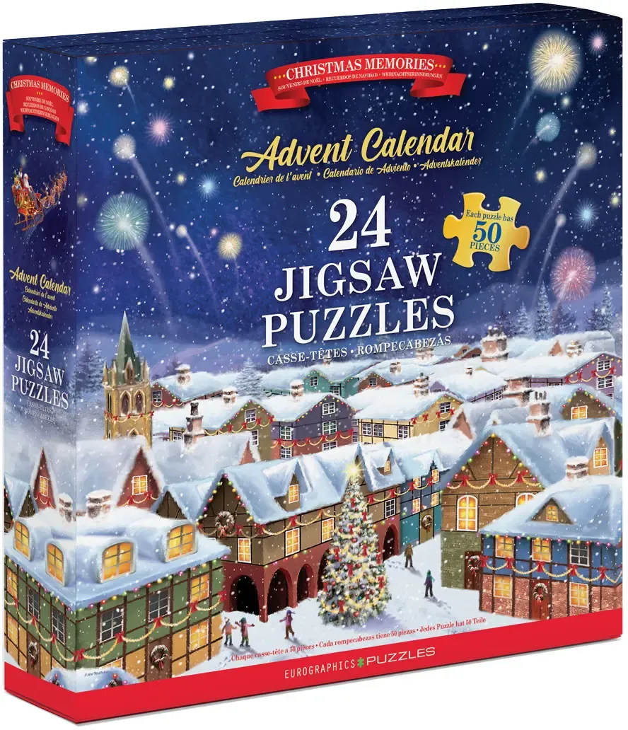 🔥Christmas Advent Calendar Jigsaw Puzzle 1000pcs