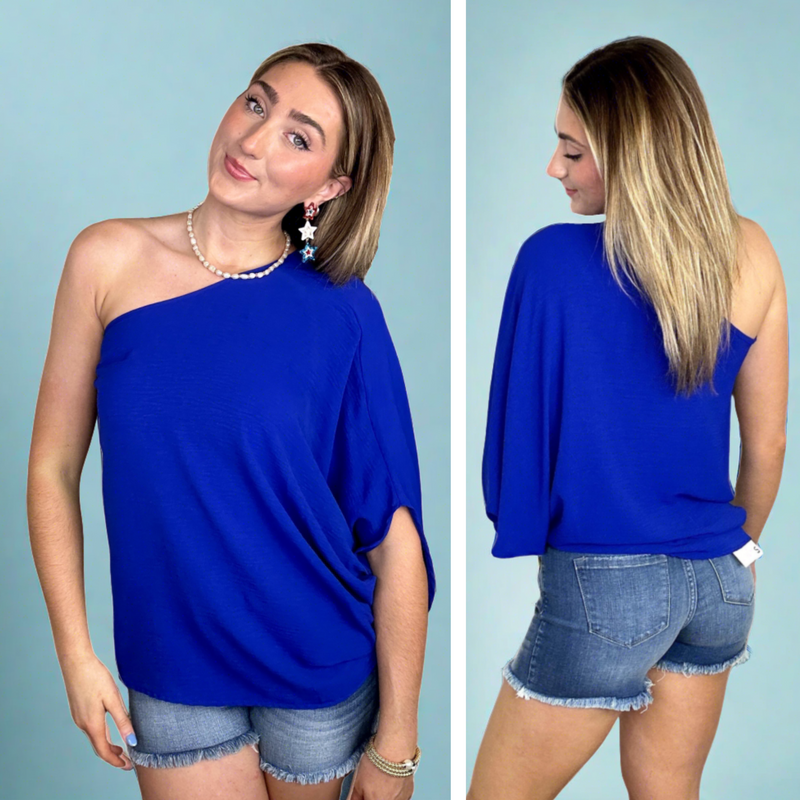 FASHION ONE SHOULDER TOP