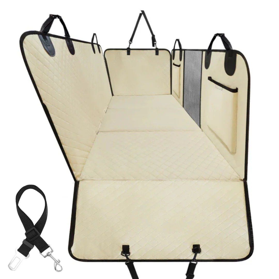 PetoGear Waterproof Dog Car Seat Cover – Fits SUV, Truck, Sedan | 250LBS Capacity