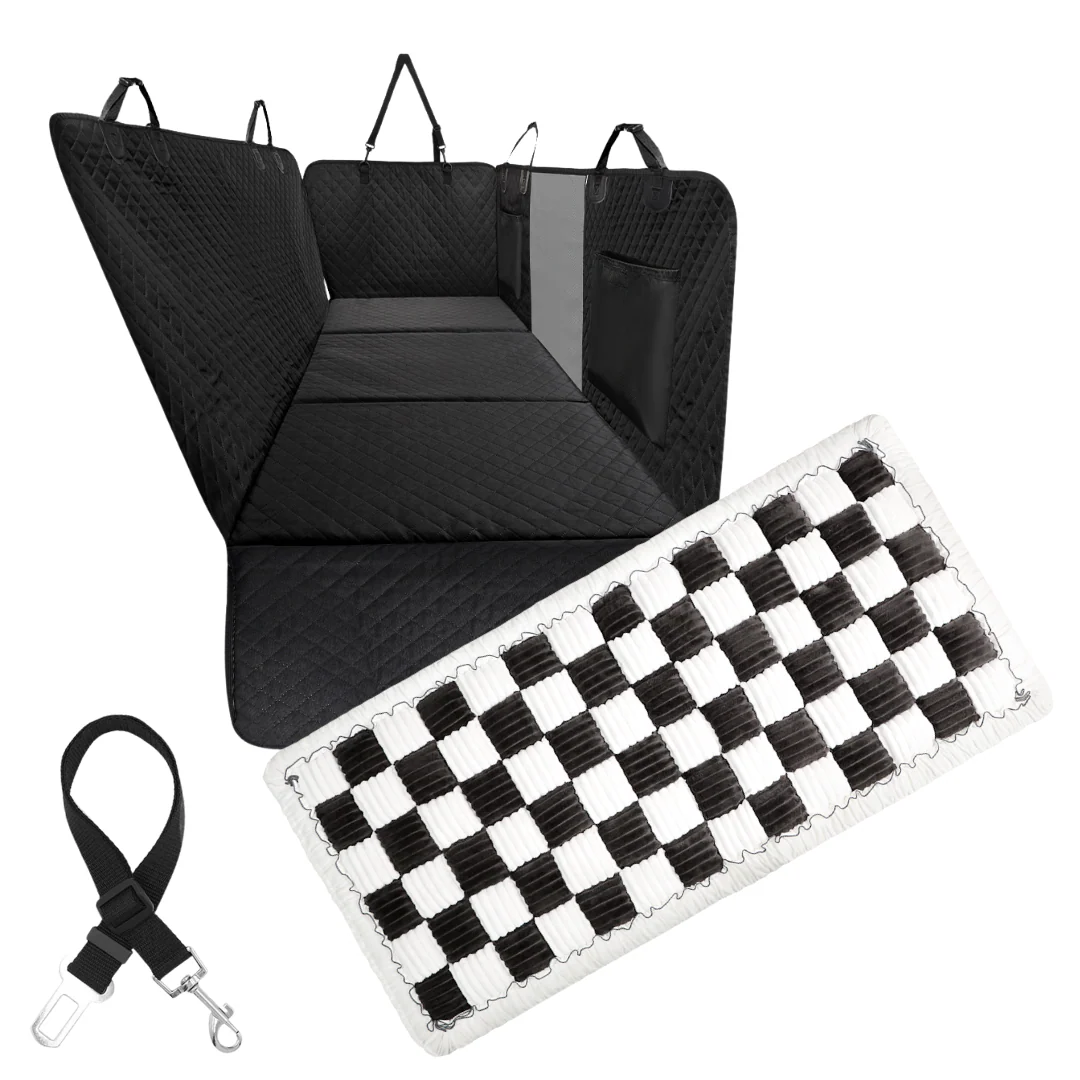 PetoGear Waterproof Dog Car Seat Cover – Fits SUV, Truck, Sedan | 250LBS Capacity