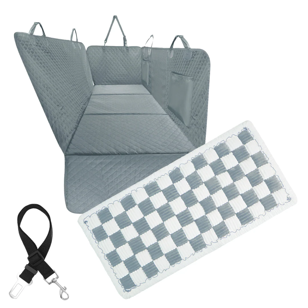 PetoGear Waterproof Dog Car Seat Cover – Fits SUV, Truck, Sedan | 250LBS Capacity