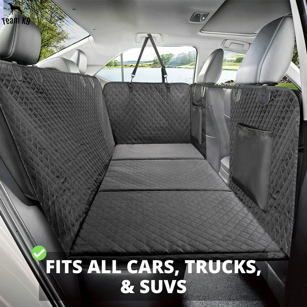 PetoGear Waterproof Dog Car Seat Cover – Fits SUV, Truck, Sedan | 250LBS Capacity