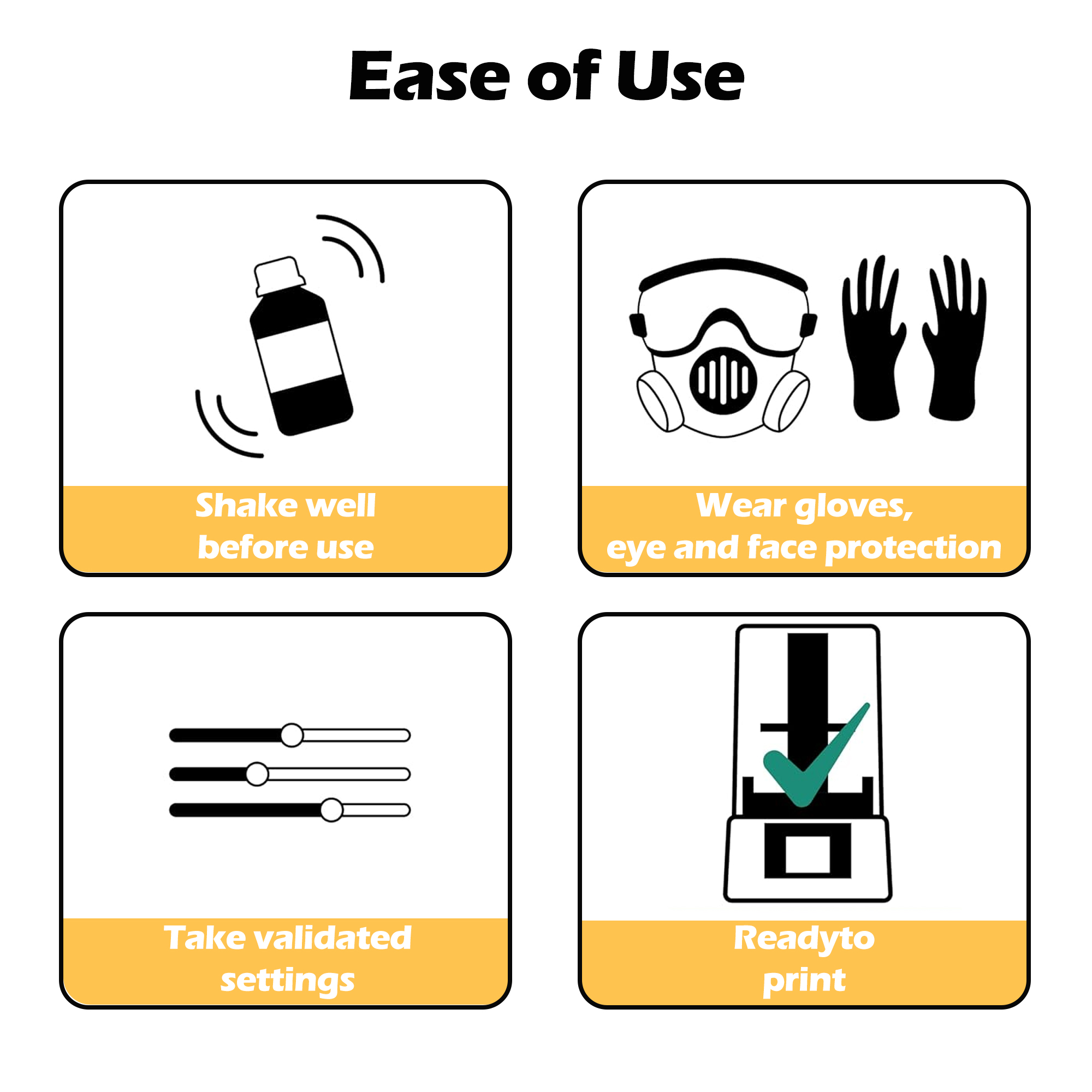 RIZHOZ Temporary Dental Crown Resin 405nm for LCD/DLP 3D Printers, High Precision, Hardness, Fast Curing, 
