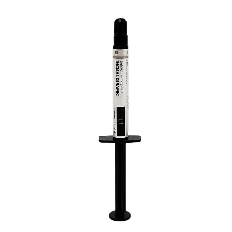 RIZHOZ E1 E2 E3 Light Cure Composite Resin Incisal shade Flowable Dental Light Curing Polymerized porcelain Material Manufacturer