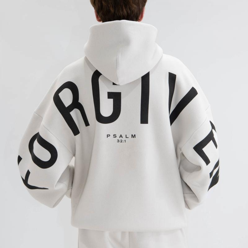 Unisex Oversized Christian Hoodie (Jesus Redemption)