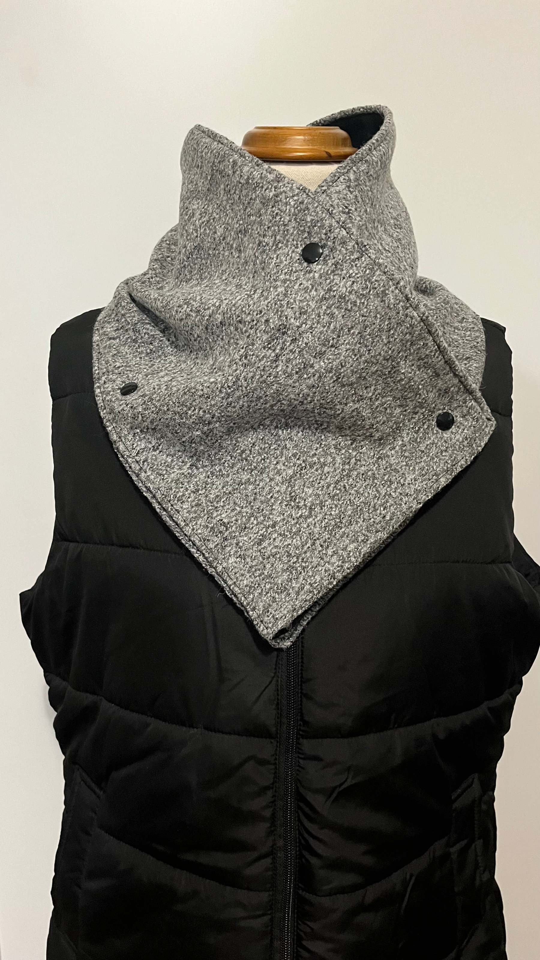 Western Cowboy Solid Color Warm Neck Hood