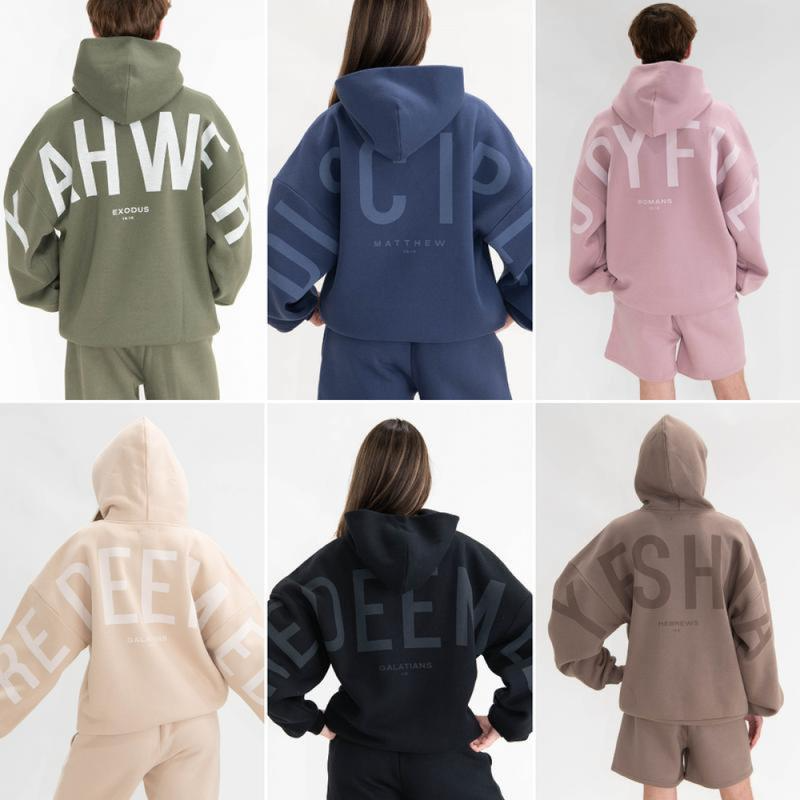 Unisex Oversized Christian Hoodie (Jesus Redemption)