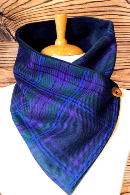 Scottish Plaid Warm Scarf 23 * 90com