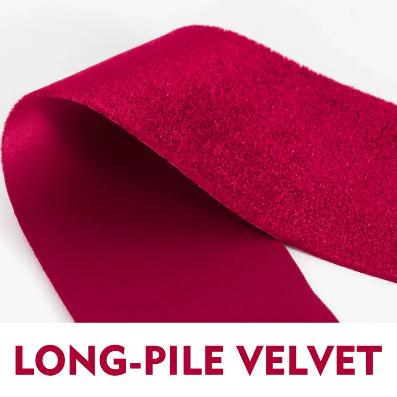4-Piece Velvet Christmas Cabinet Bows – Ribbon Decorations for Doors