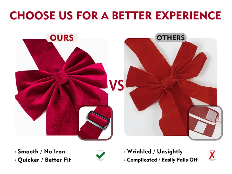 Senjie 4PCS Velvet Christmas Cabinet Bows, Large Burgundy Cabinet Door Ribbons for Kitchen Cabinets, Holiday Home Decor,Christmas Gift Senjie 4PCS Velvet Christmas Cabinet Bows, Large Burgundy Cabinet Door Ribbons for Kitchen Cabinets, Holiday Home Decor,Christmas Gift