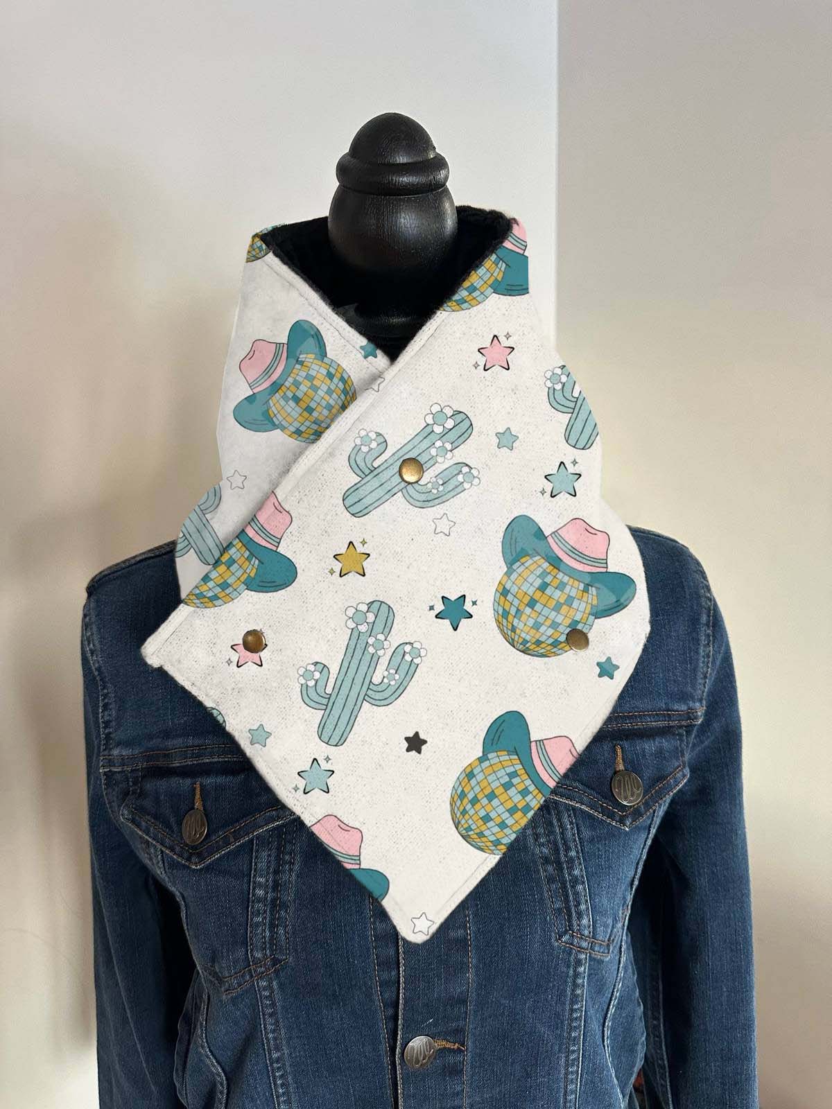 Western Cowboy Warm Neck Hood