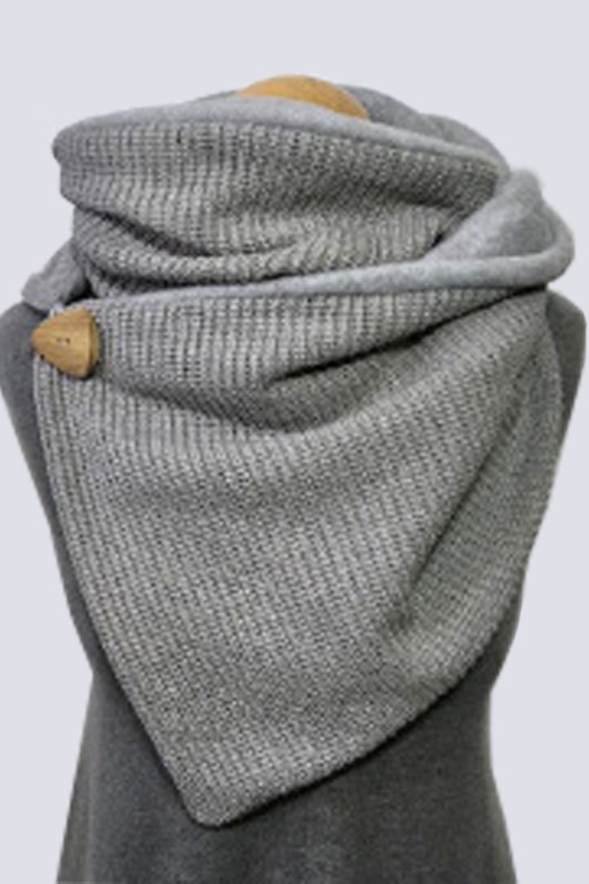 Western Cowboy Solid Color Warm Neck Hood