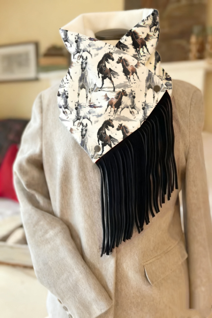 Women's Western Fringed Shawl