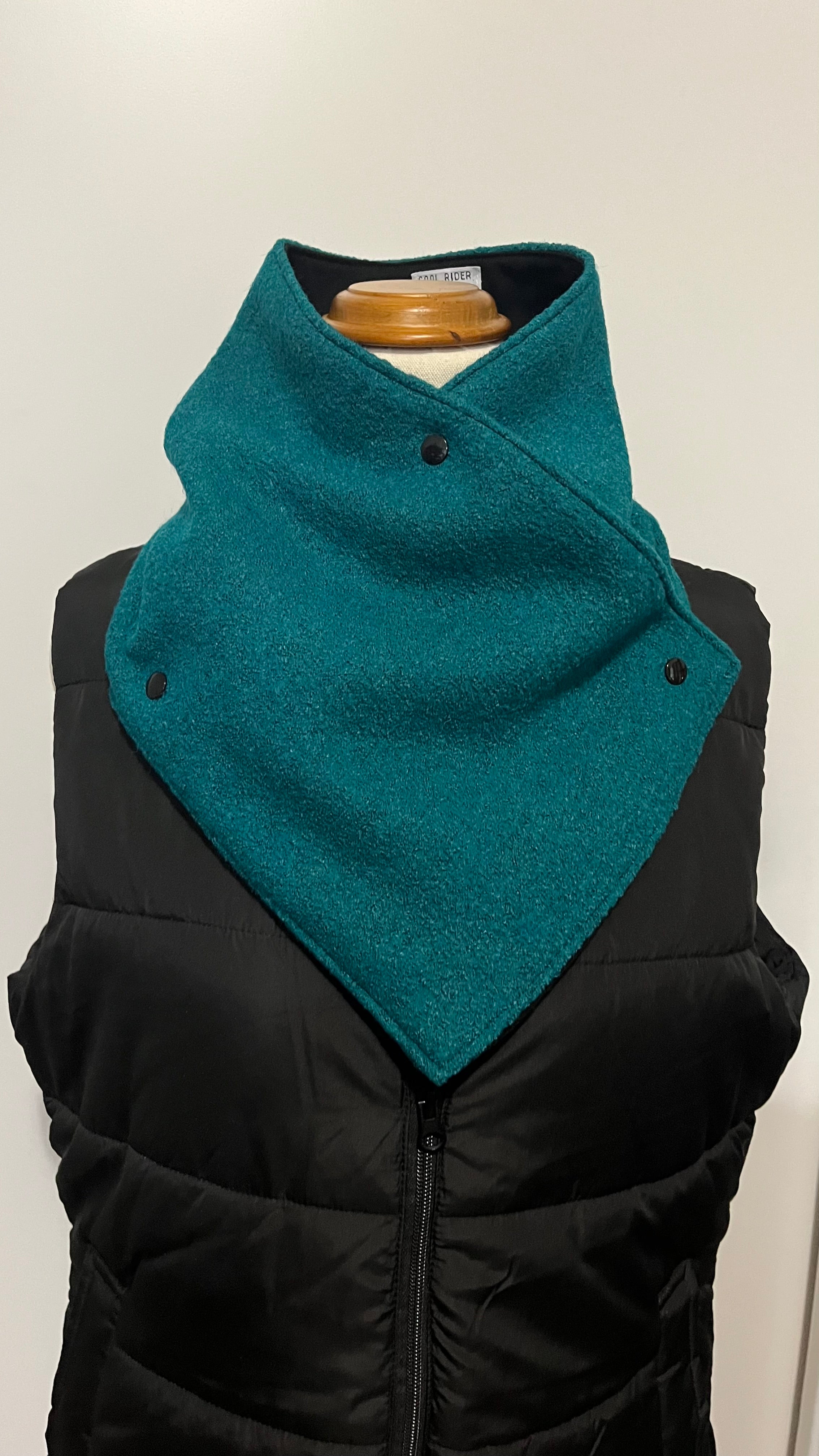 Western Cowboy Solid Color Warm Neck Hood