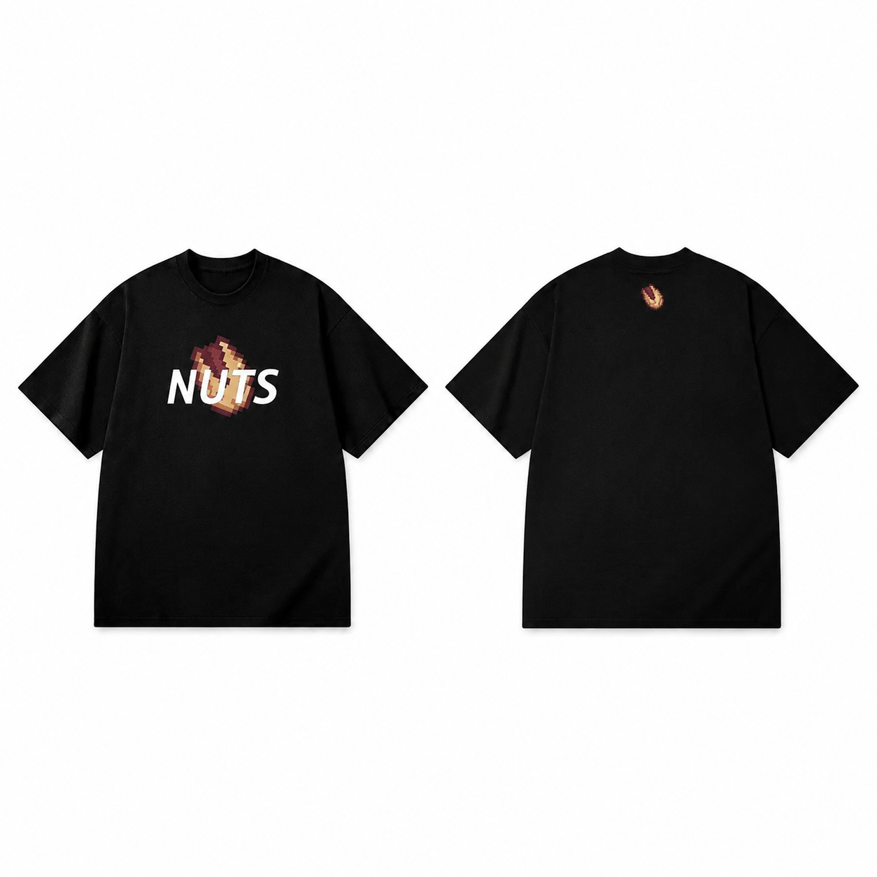 Texas Hold’em Themed T-Shirt，NUTS Poker Graphic Tee