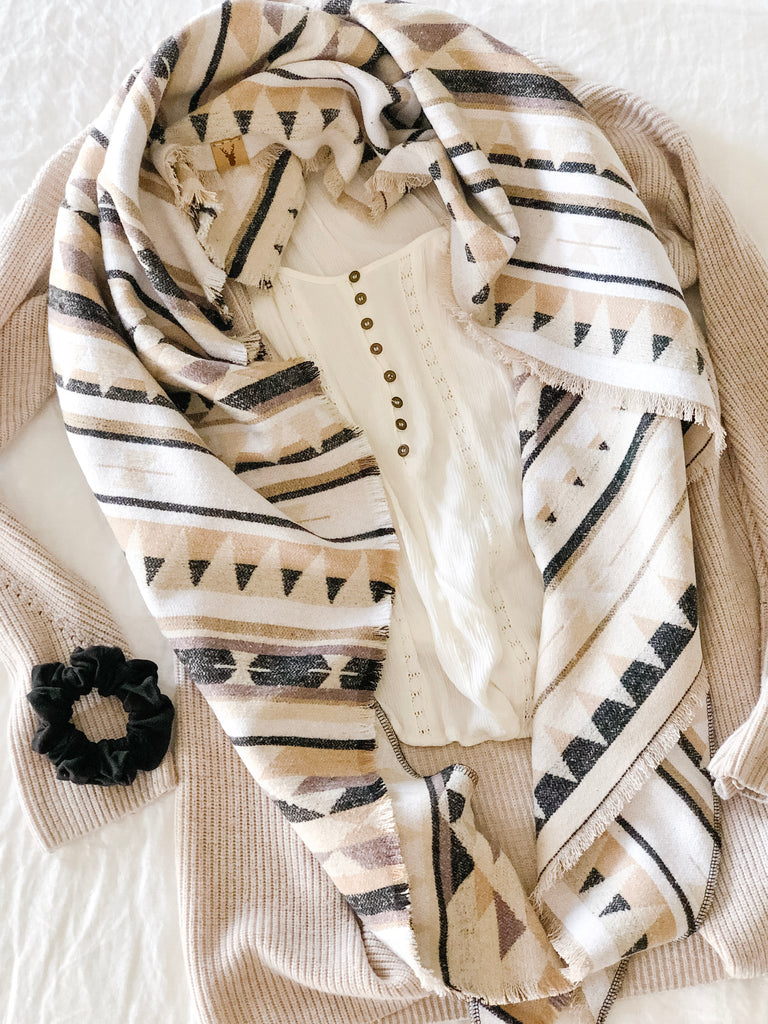 Creme de la Creme Shawl