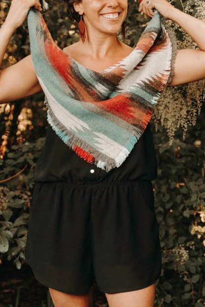Tribal Sunset Scarf