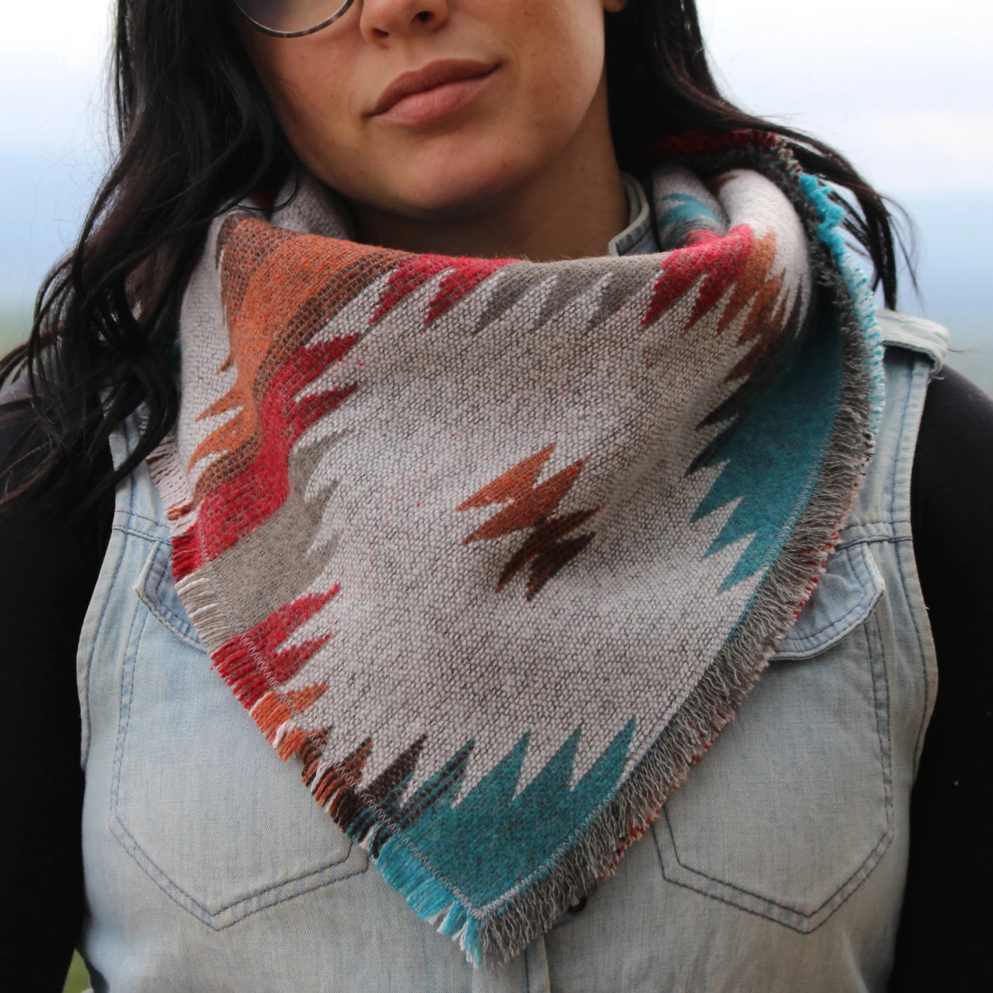 Tribal Sunset Scarf