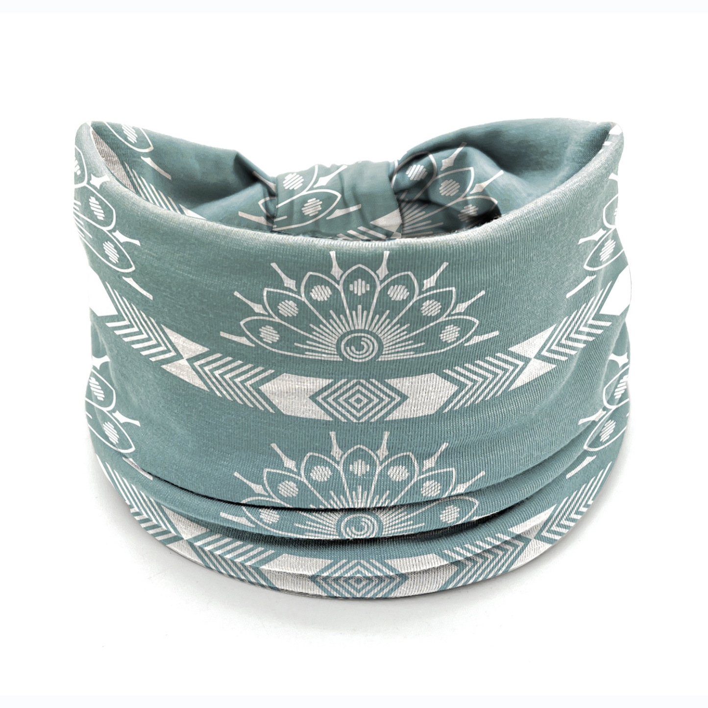 Women's Boho Twist Headbands – Soft Stretchy Wide Hair Bands for Yoga, Festivals and Casual Wear