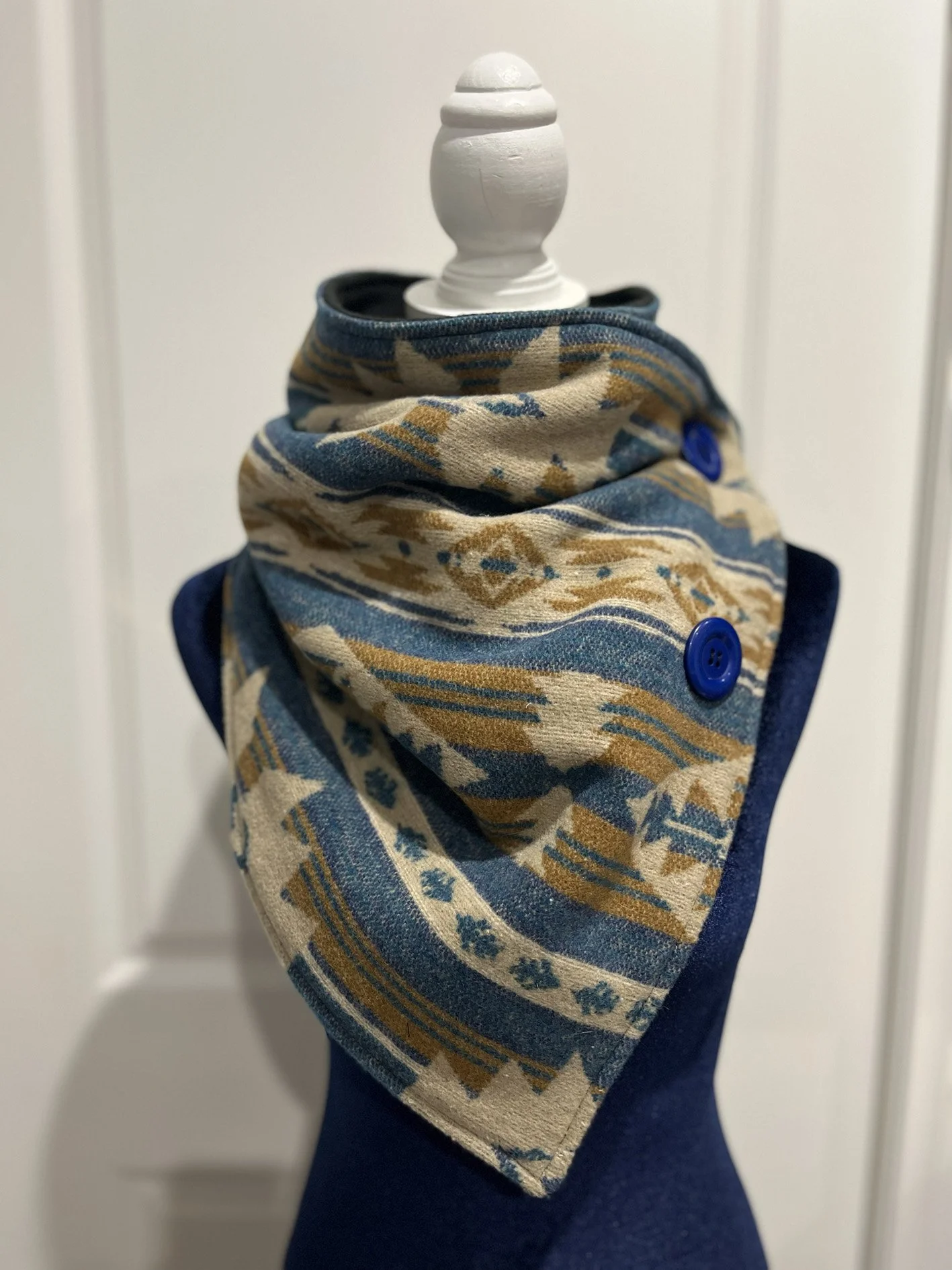 Western Aztec Warm Neck Hood