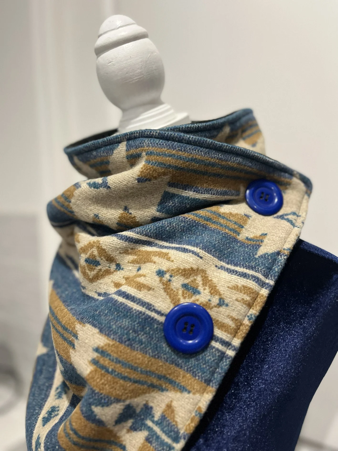 Western Aztec Warm Neck Hood