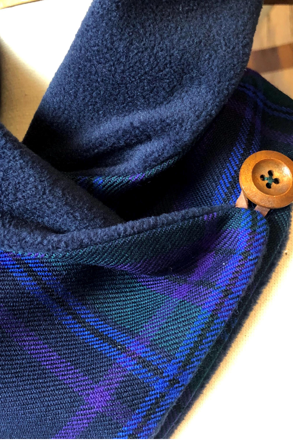 Scottish Plaid Warm Scarf 23 * 90com