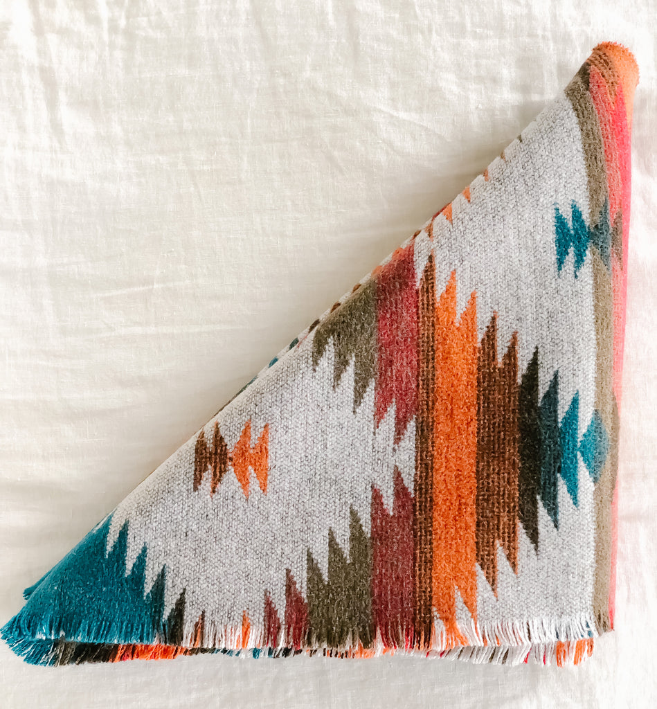 Tribal Sunset Shawl