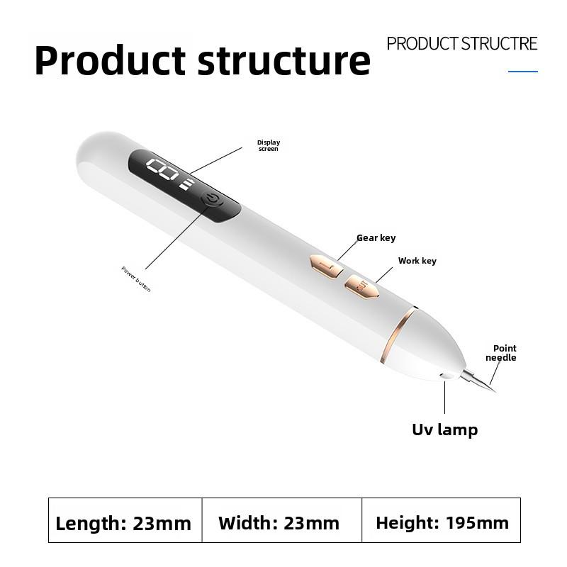 Laser Mole & Skin Tag Remover Pen!At-Home Precision, Painless Results!Get Flawless Skin