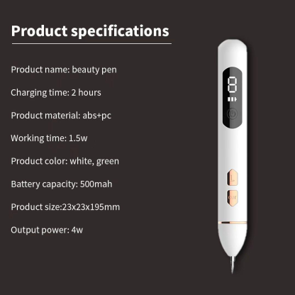 The Perfect Gift for Her: LCD Beauty Pen - Rejuvenating Facial Massager, Compact Travel Design, Ideal Birthday & Holiday Present for Women