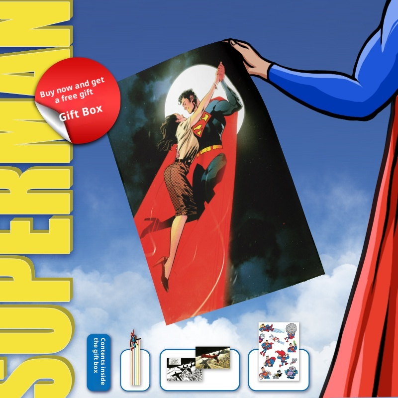 Hero Gift Box – Laser Edition Poster Set (Buy 1 Get 1 Specialty Art Print)