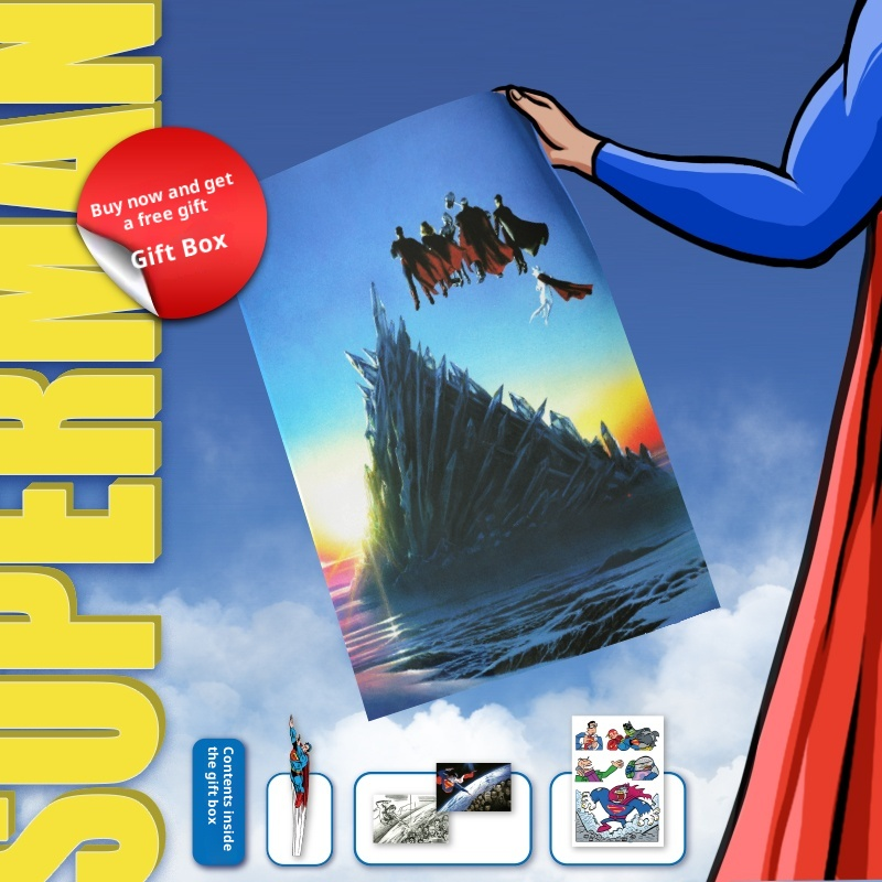 Hero Gift Box – Laser Edition Poster Set (Buy 1 Get 1 Specialty Art Print)