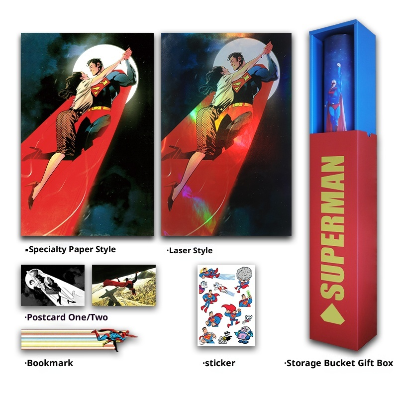 Hero Gift Box – Laser Edition Poster Set (Buy 1 Get 1 Specialty Art Print)