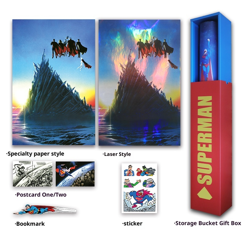 Hero Gift Box – Laser Edition Poster Set (Buy 1 Get 1 Specialty Art Print)