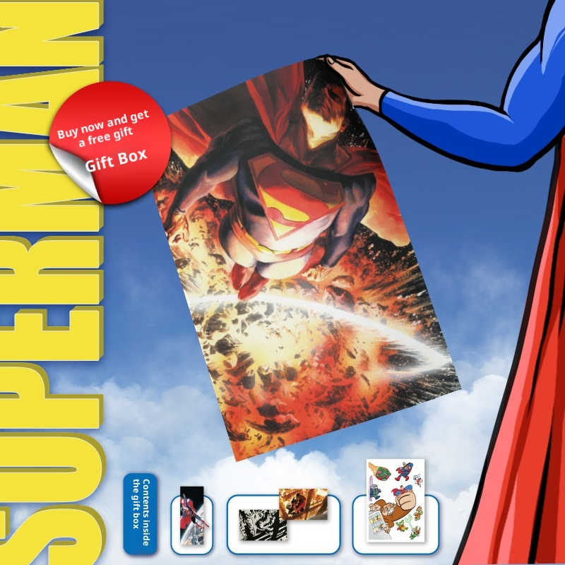 Hero Gift Box – Laser Edition Poster Set (Buy 1 Get 1 Specialty Art Print)