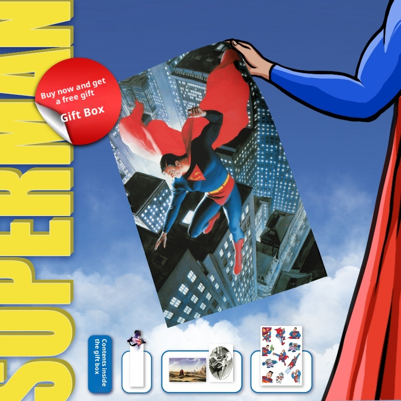 Hero Gift Box – Laser Edition Poster Set (Buy 1 Get 1 Specialty Art Print)