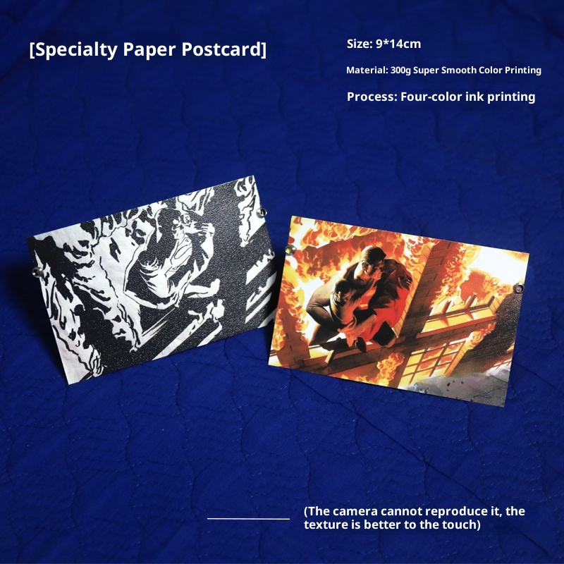 Hero-Inspired Premium Art Postcards – 300gsm Special Paper – Skybound Collection (6 Styles)