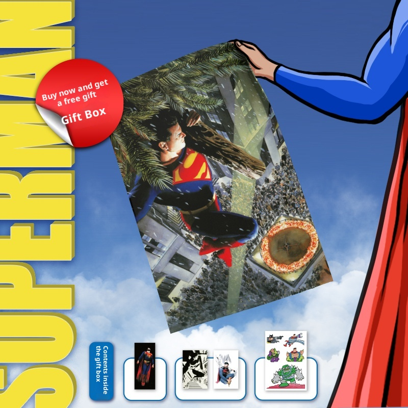 Hero Gift Box – Laser Edition Poster Set (Buy 1 Get 1 Specialty Art Print)