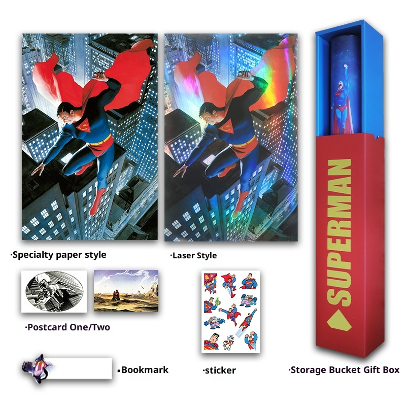 Hero Gift Box – Laser Edition Poster Set (Buy 1 Get 1 Specialty Art Print)