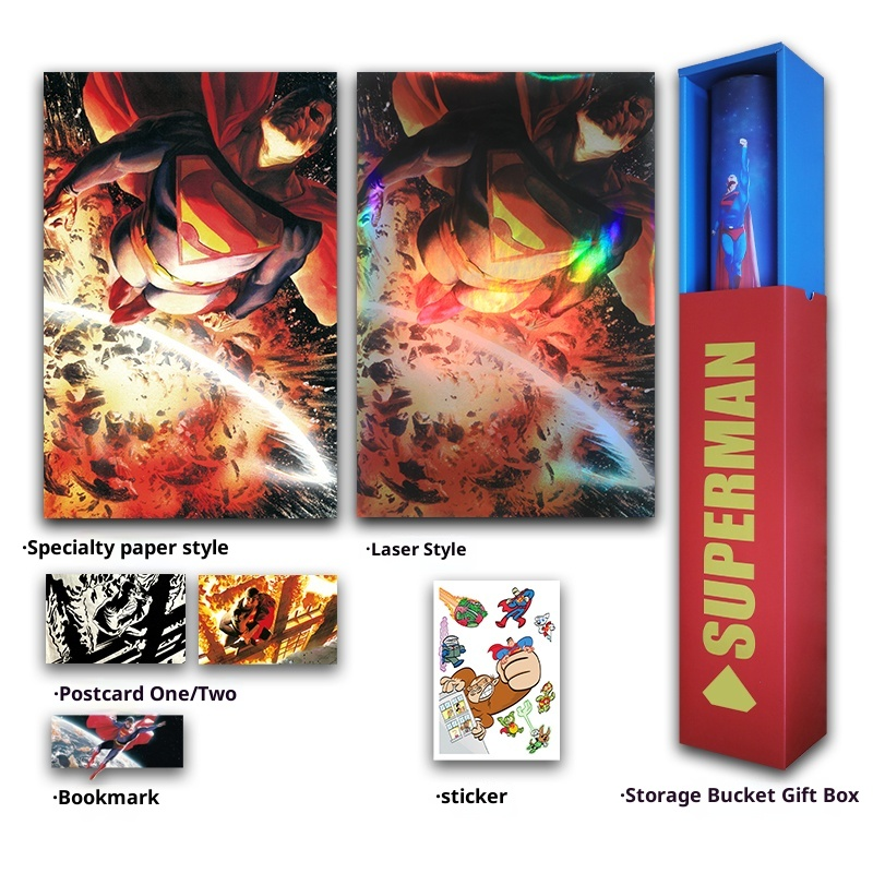 Hero Gift Box – Laser Edition Poster Set (Buy 1 Get 1 Specialty Art Print)