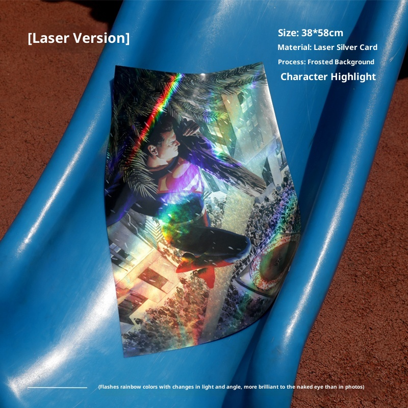 Laser Edition Art Poster – Buy 1 Get 1 Free (Includes Matching Specialty Paper Edition) – 6 Styles