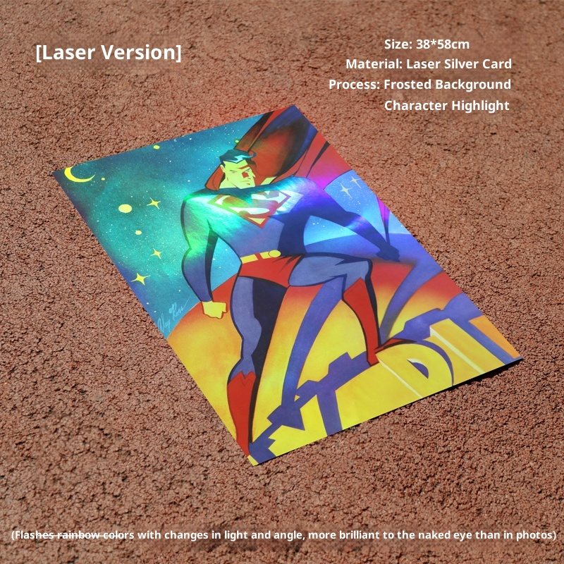 Laser Edition Art Poster – Buy 1 Get 1 Free (Includes Matching Specialty Paper Edition) – 6 Styles