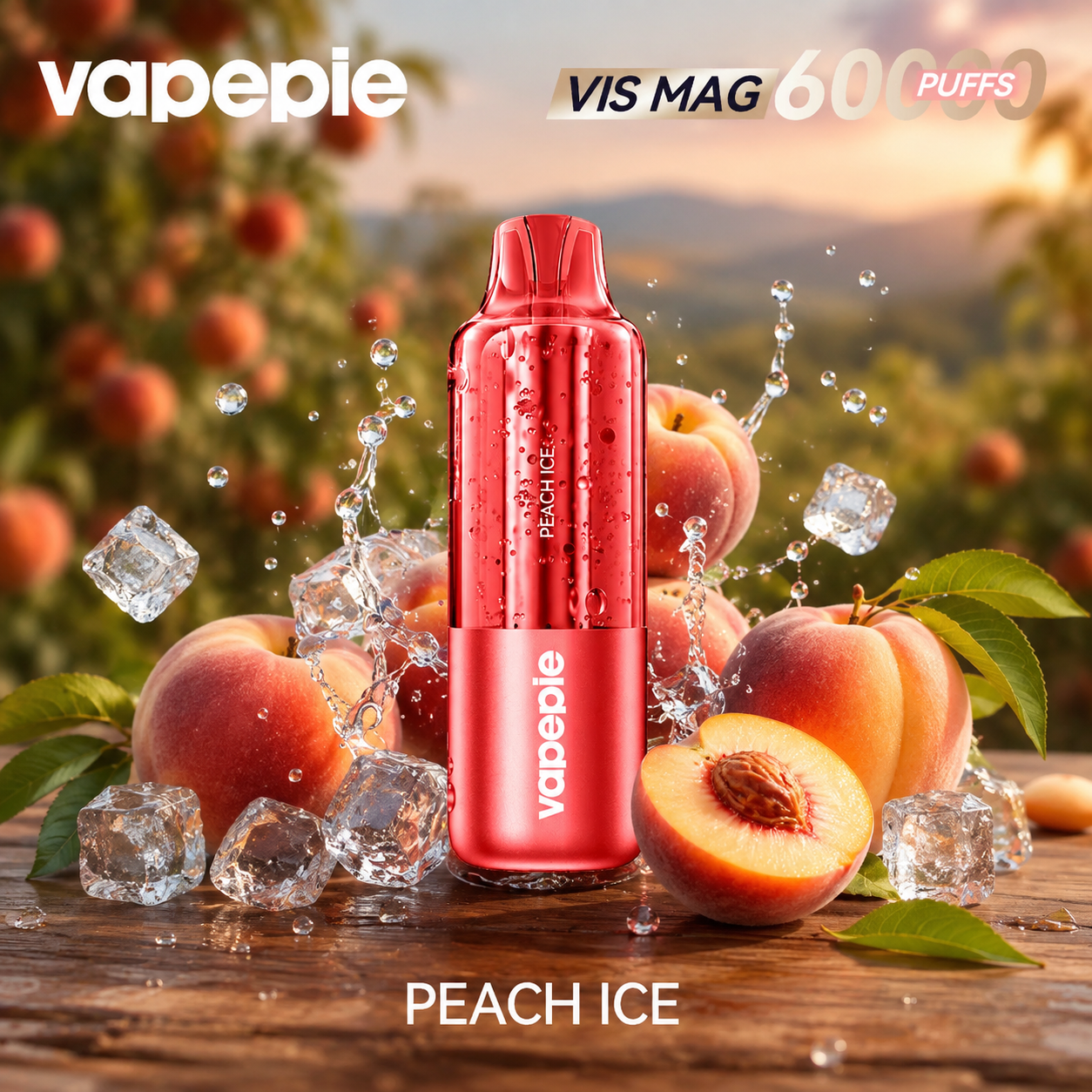 VAPEPIE VIS MAG 60 000 Potiahnutí – 🔋Zariadenie (batéria)+💧Náplň (e-liquid)