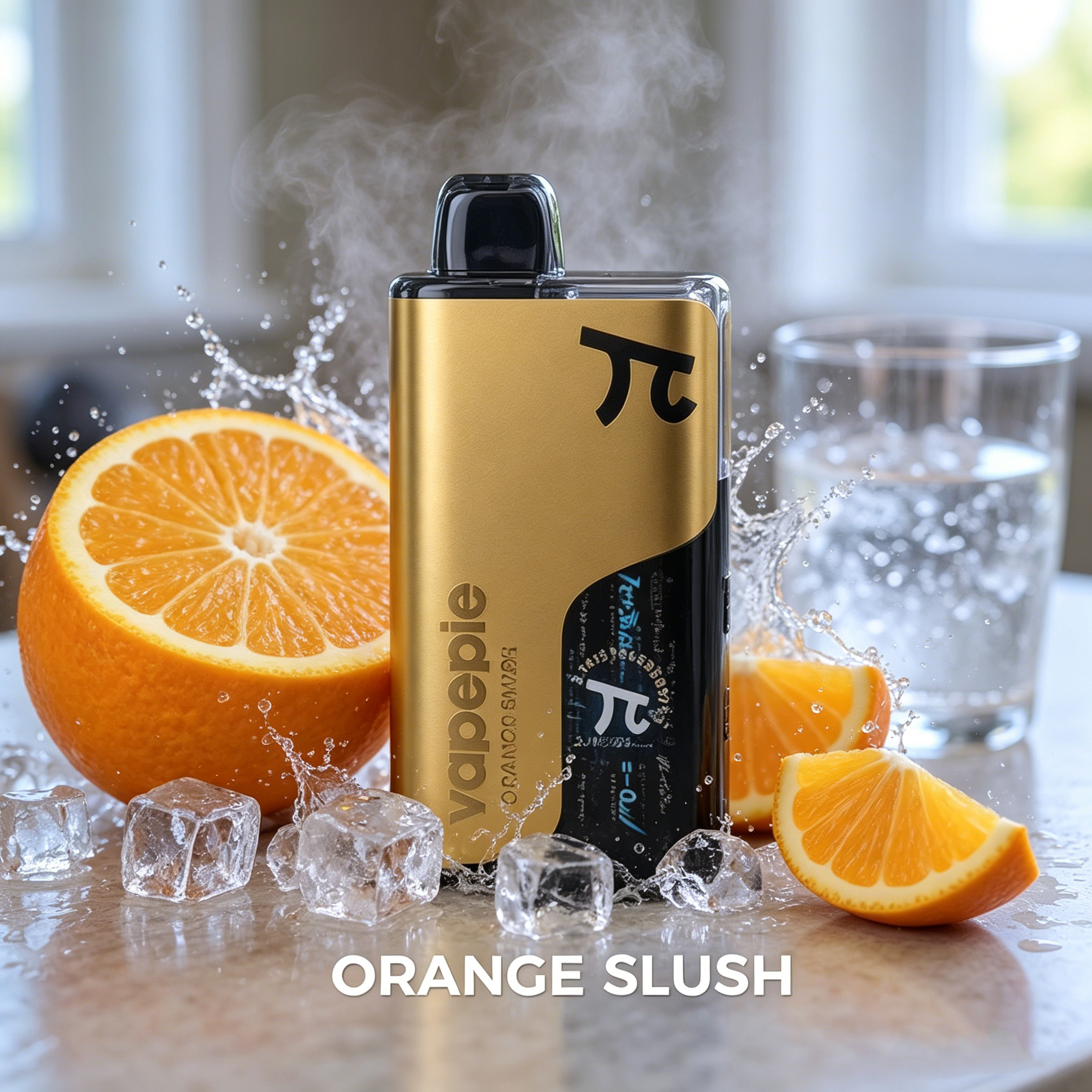 Pomarančový ľadový slush💥Akcia 1+1 ZADARMO!⭐⭐⭐⭐⭐VAPEPIE MATRIX 50000 Potiahnutí
